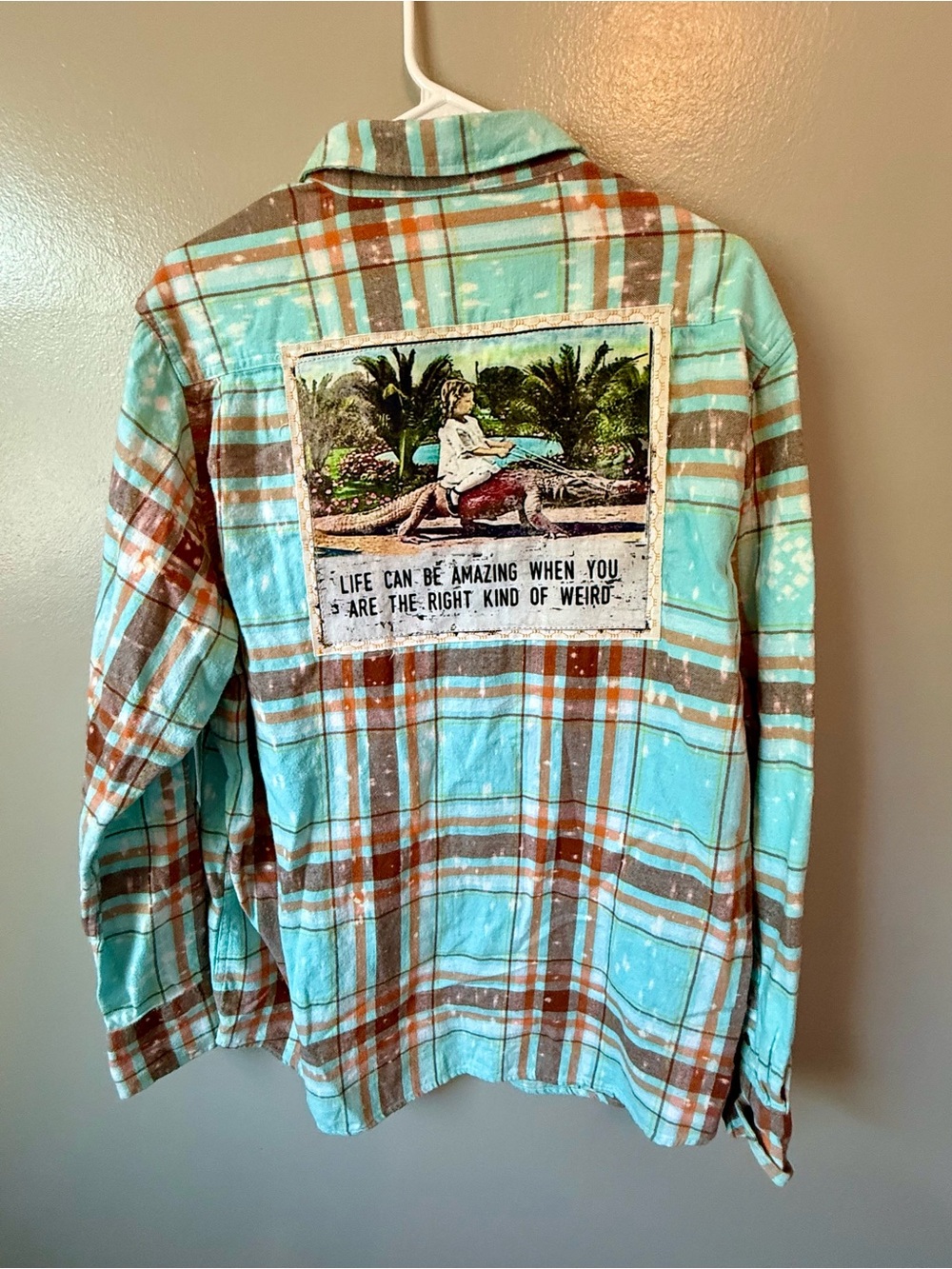 Angry Minnow Clothing Co. Flannel Shirt Size XL